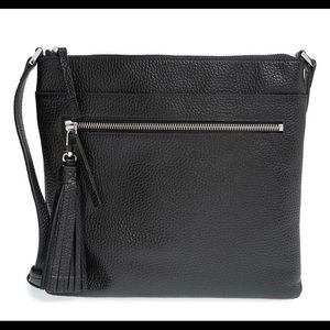 Tasseled Leather Crossbody Bag
HALOGEN